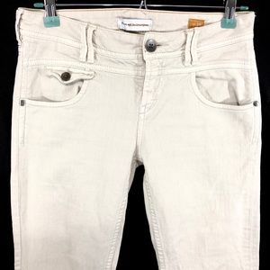 Anthropologie Pilcro Creme Bootcut Jeans Size 26